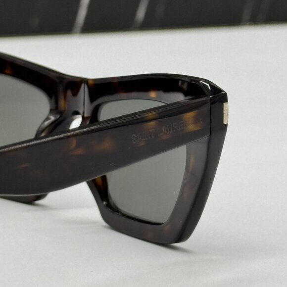 NEW SAINT LAURENT SUNGLASSES HAVANA WOMEN EYEWEAR SAINT LAURENT SL467 002
